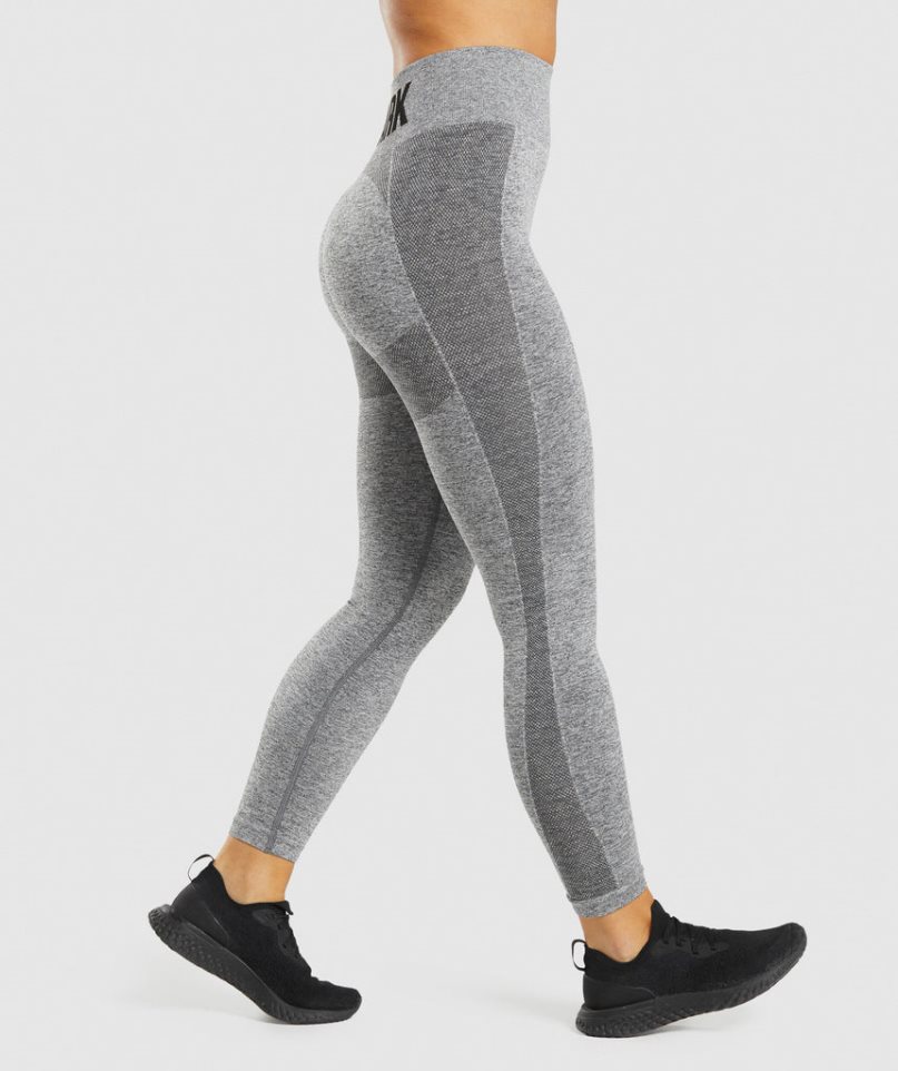 Legginsy Gymshark Flex High Waisted Damskie Szare | PL 375IXJ